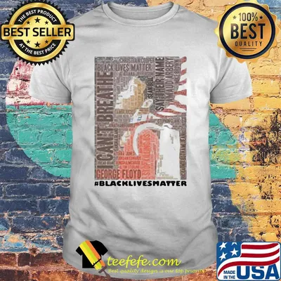 George floyd i can't breathe civil rights black lives matter american shirt
