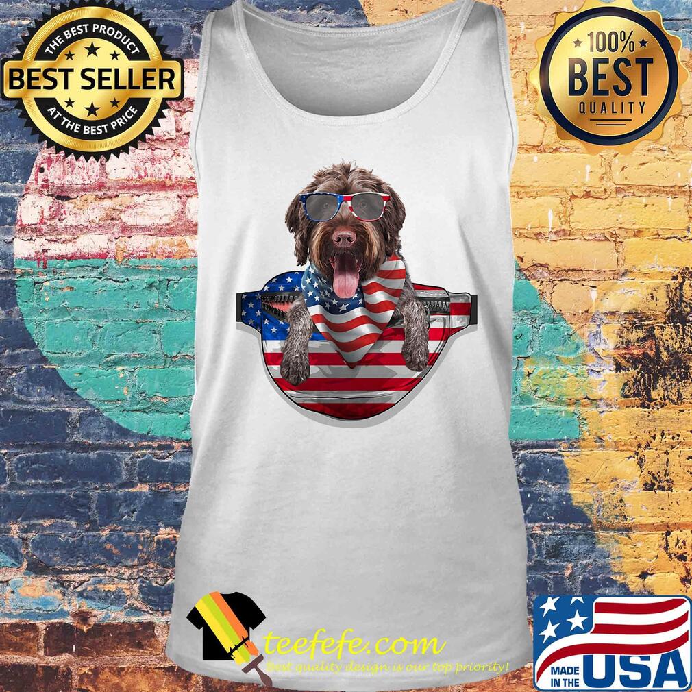 German wirehaired pointer waist pack american flag independence day s Tank top German wirehaired pointer waist pack american flag independence day s Tank top
