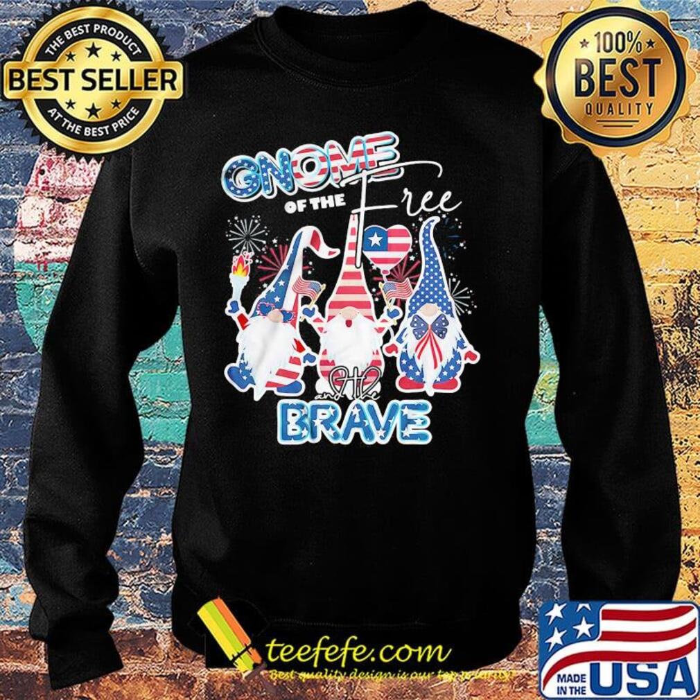Gnome of the free and the brave firework america 4th of july independence day s Sweater Gnome of the free and the brave firework america 4th of july independence day s Sweater