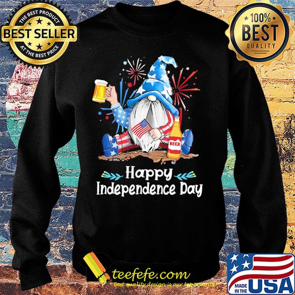 Gnomes drinking beer firework happy independence day s Sweater Gnomes drinking beer firework happy independence day s Sweater