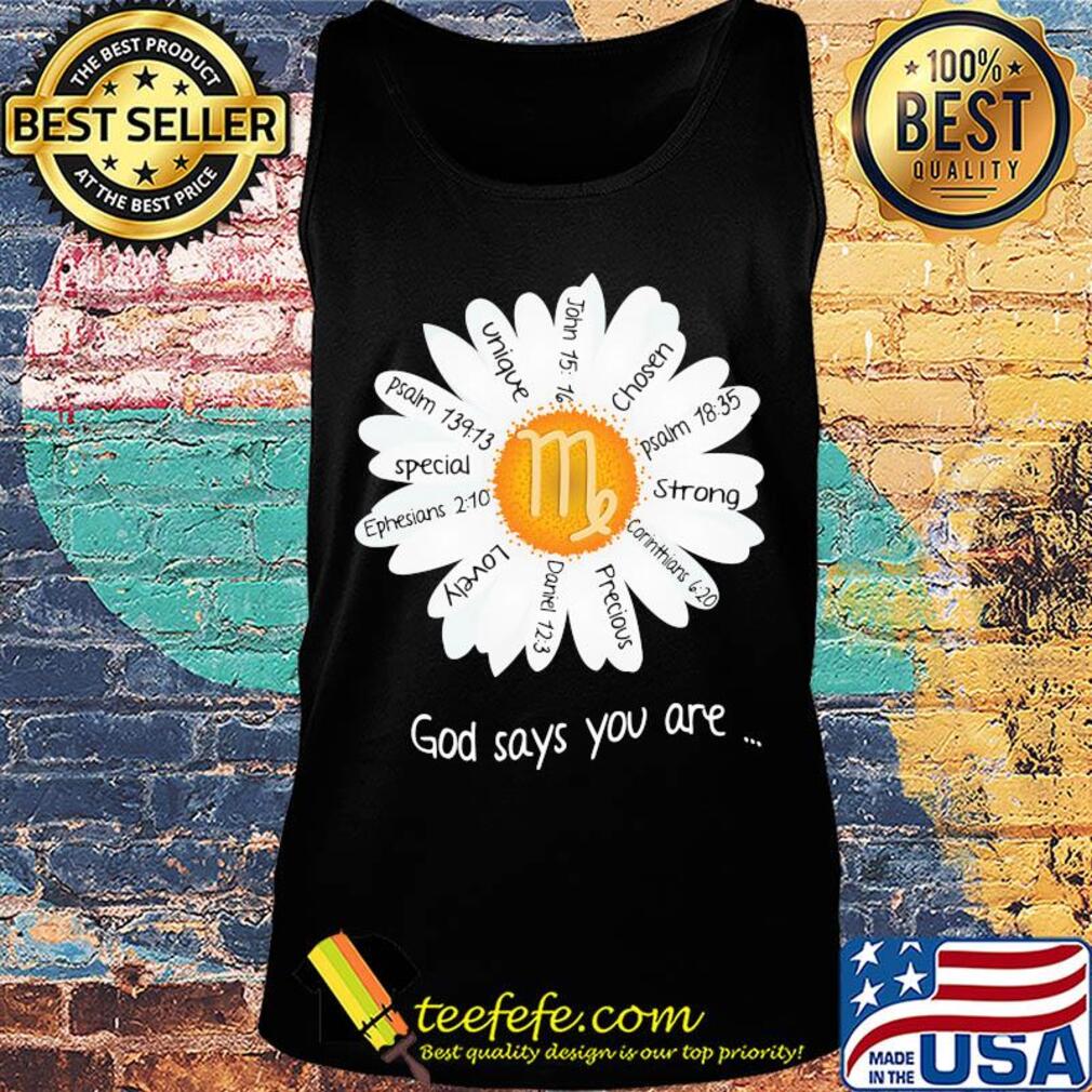 God says you are unique chosen strong lovely special s Tank top God says you are unique chosen strong lovely special s Tank top