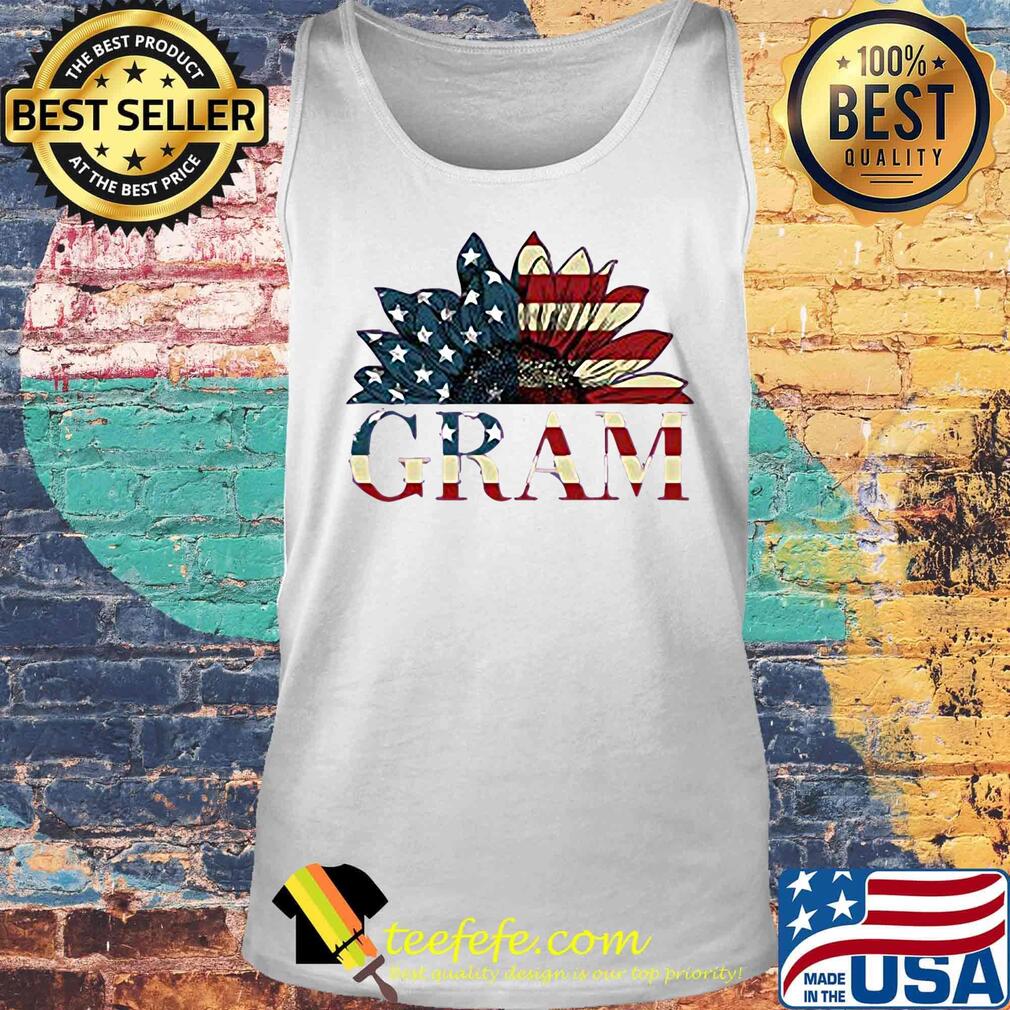 Gram american flag sunflower independence day s Tank top Gram american flag sunflower independence day s Tank top