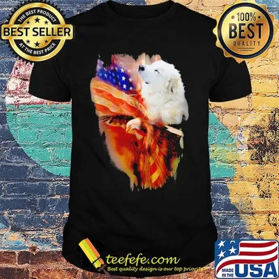 Great Pyrenees American Wings Independence Day Shirt
