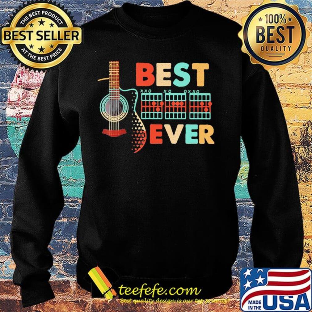Guitar best dad ever happy father's day s Sweater Guitar best dad ever happy father's day s Sweater
