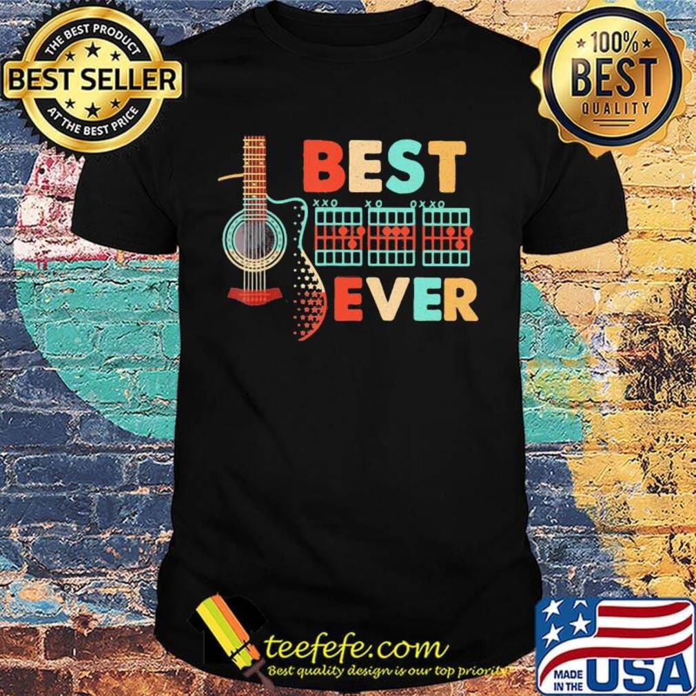 Guitar best dad ever happy father's day shirt Guitar best dad ever happy father's day shirt