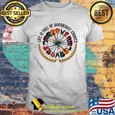 Guitar life is full of important choices shirt