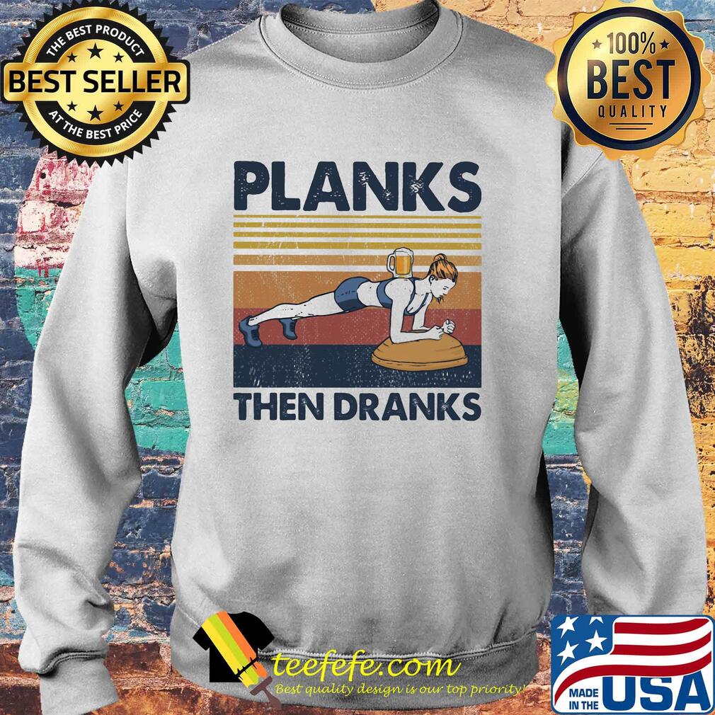 Gymnastics planks then dranks vintage retro s Sweater Gymnastics planks then dranks vintage retro s Sweater