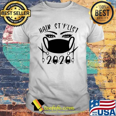 Hair stylist 2020 mask shirt