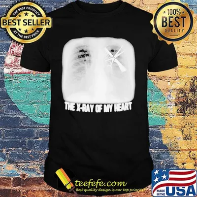 Hairstyle the x-ray of my heart shirt