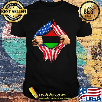 Hand Open American Flag Independence Day Color Shirt