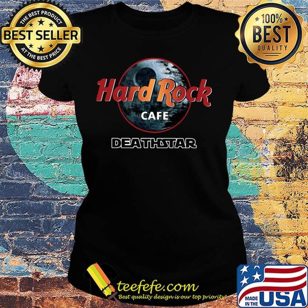 Hard rock cafe deathstar black s Ladies tee Hard rock cafe deathstar black s Ladies tee