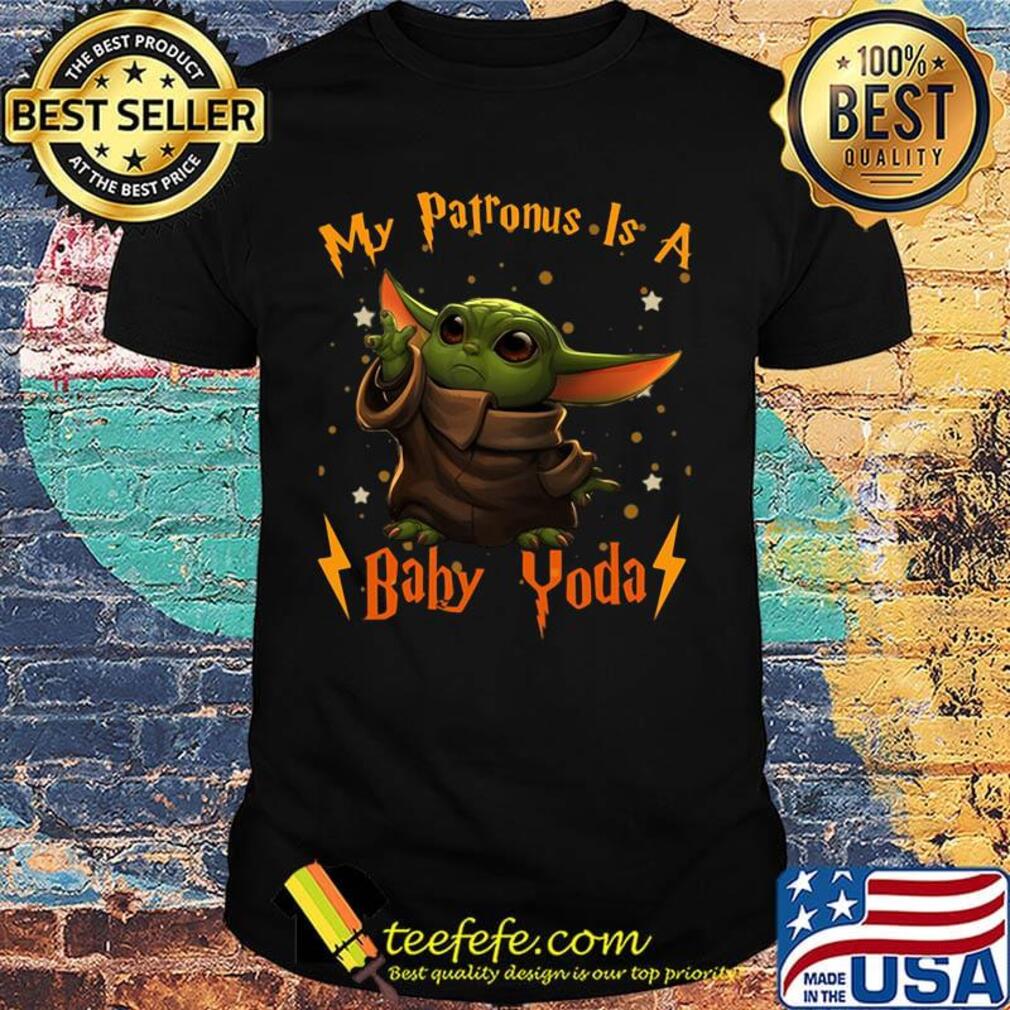 Harry potter my patronus is a baby yoda stars shirt