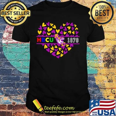 Hbcu benedict college athletics 1870 hearts shirt