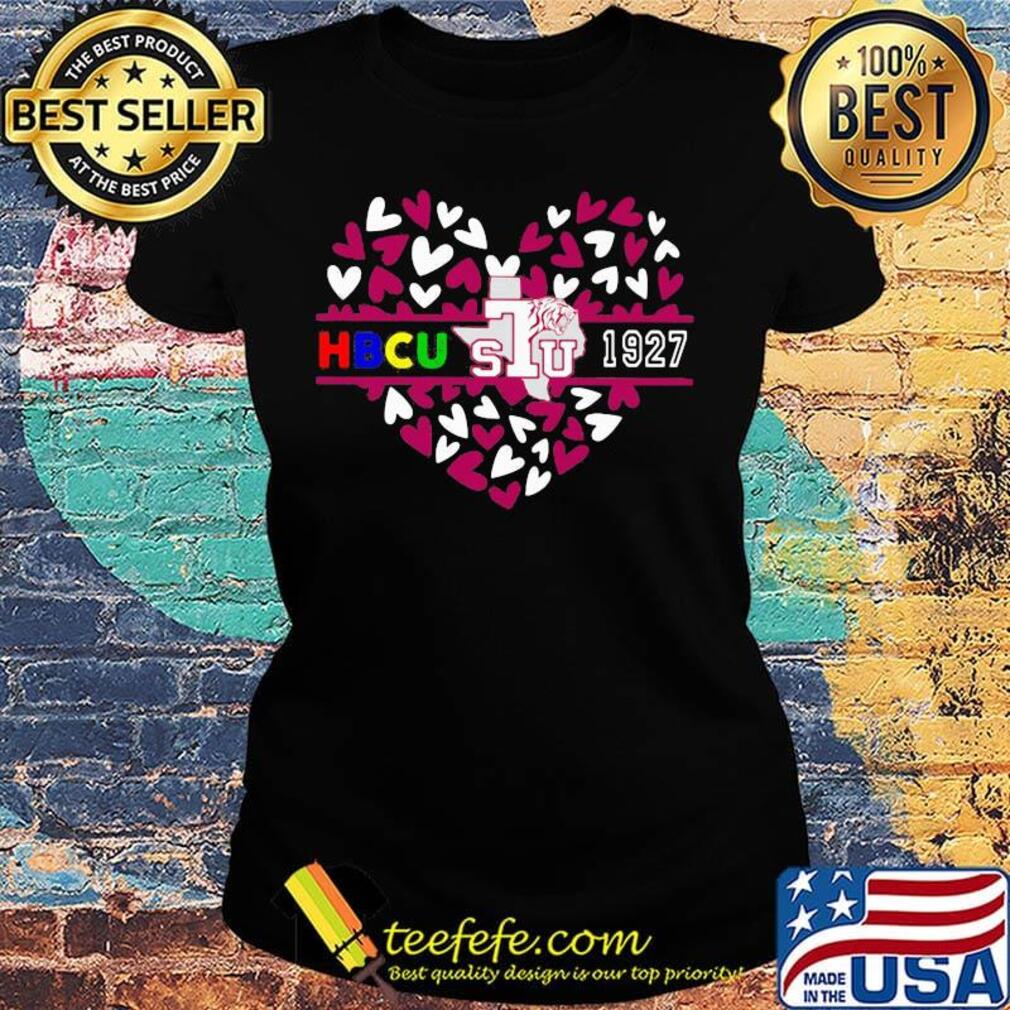 Hbcu tigers texas southern university 1927 hearts s Ladies tee Hbcu tigers texas southern university 1927 hearts s Ladies tee