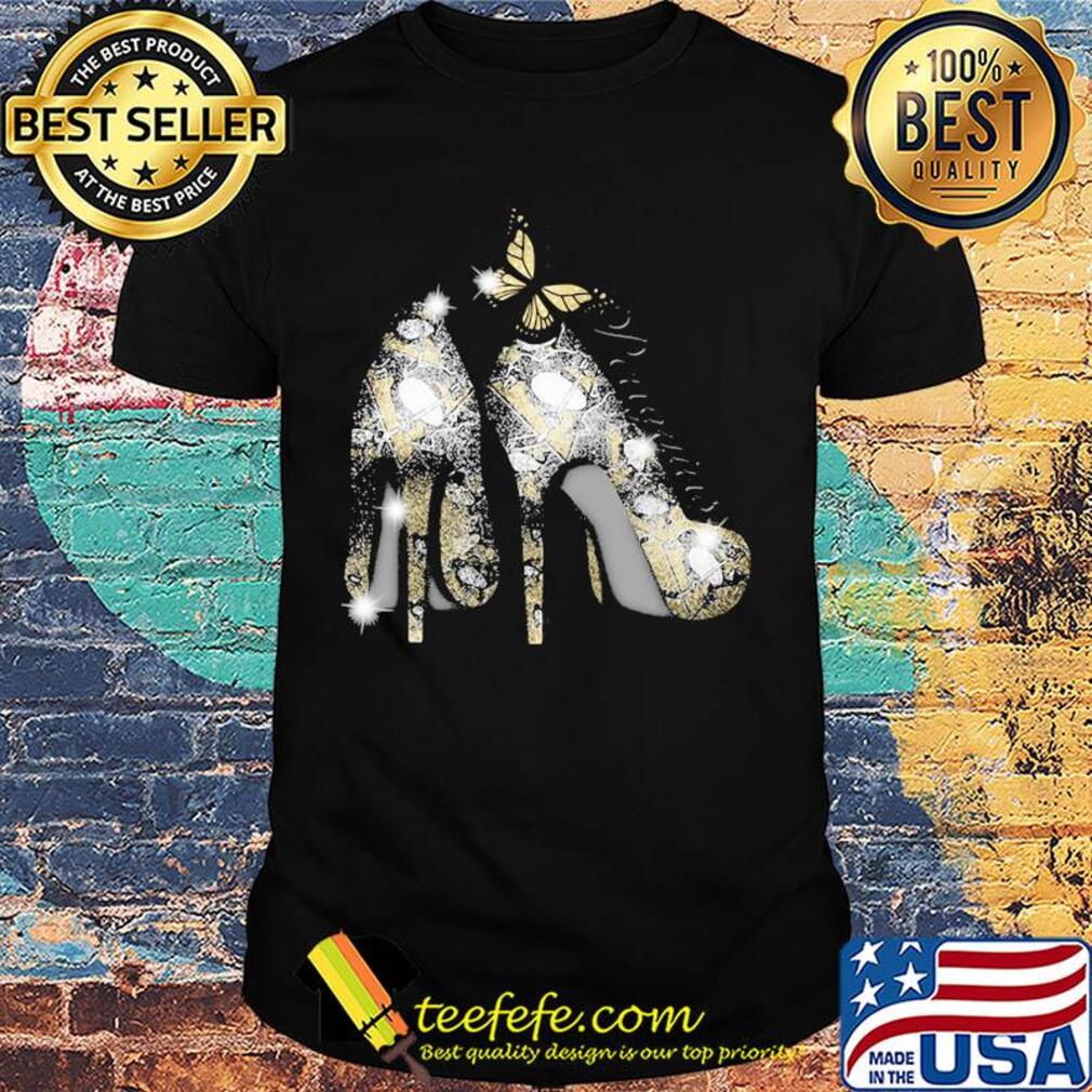 High heels butterfly pittsburgh penguins diamond shirt High heels butterfly pittsburgh penguins diamond shirt