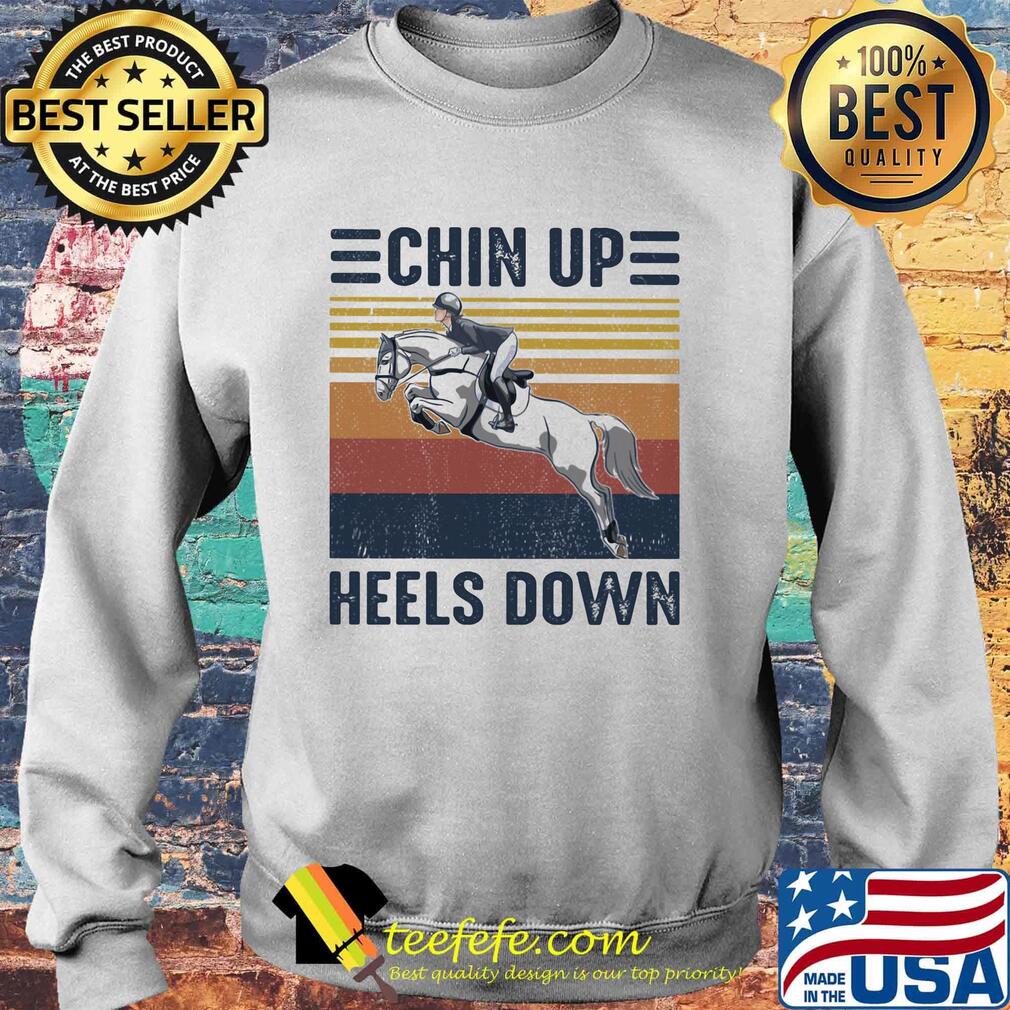 Horses chin up heels down vintage retro s Sweater Horses chin up heels down vintage retro s Sweater