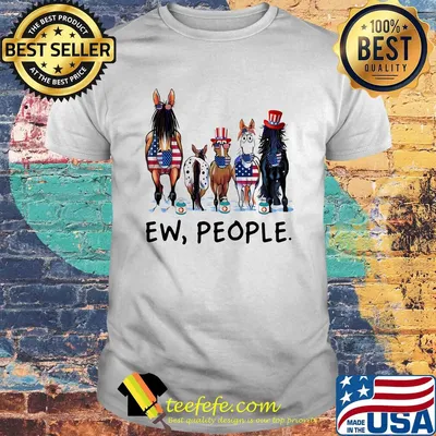 Horses soap ew people american flag independence day shirt