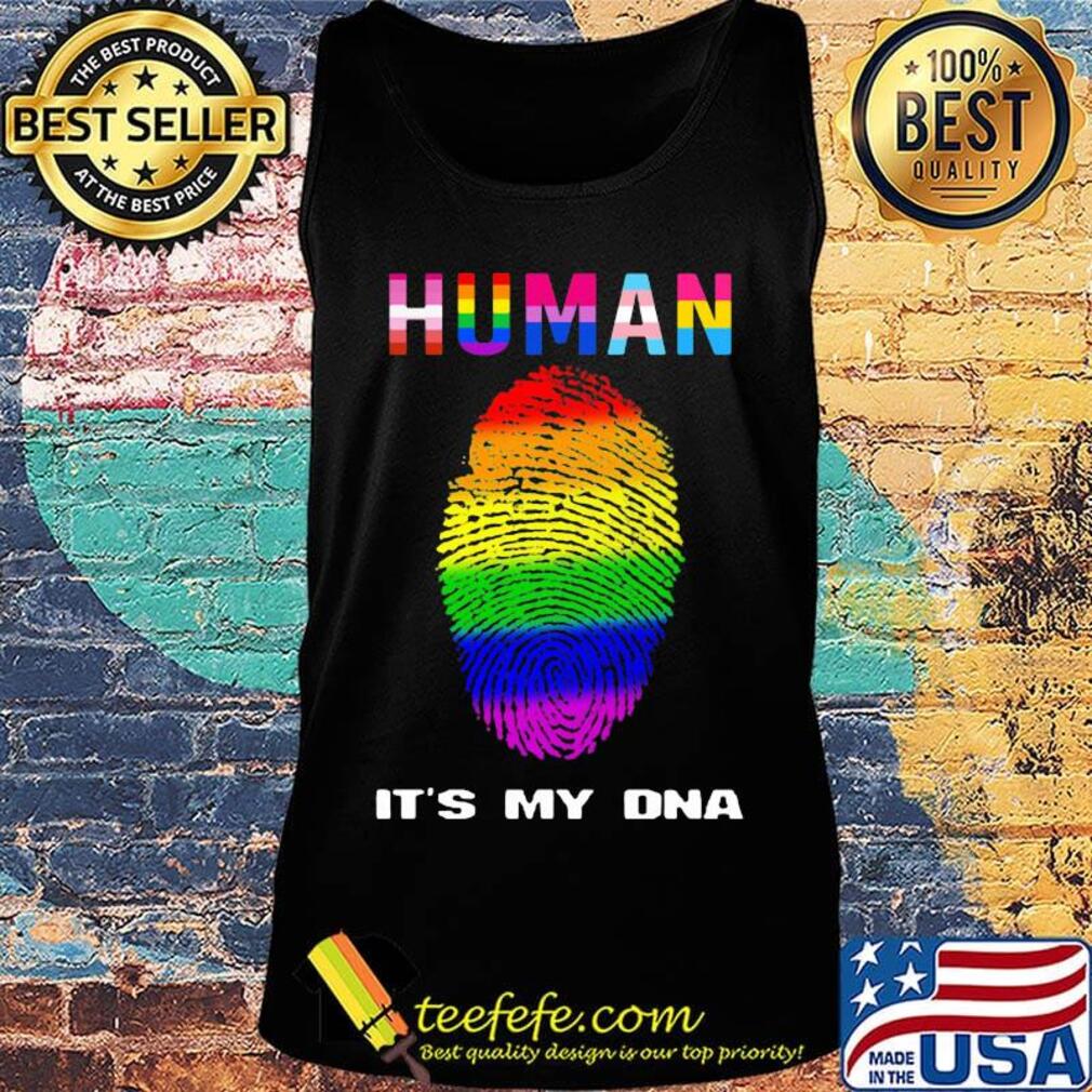 Human it's my DNA LGBT s Tank top Human it's my DNA LGBT s Tank top