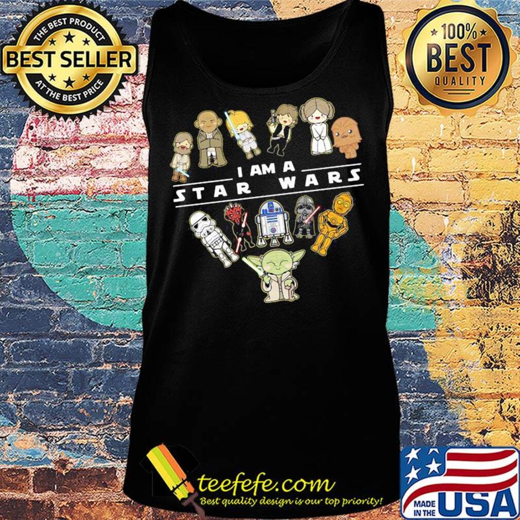 I am a star wars characters chibi heart s Tank top I am a star wars characters chibi heart s Tank top