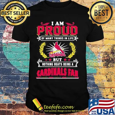 I am proud of many things in life but nothing beats being a st. Louis cardinals fan shirt