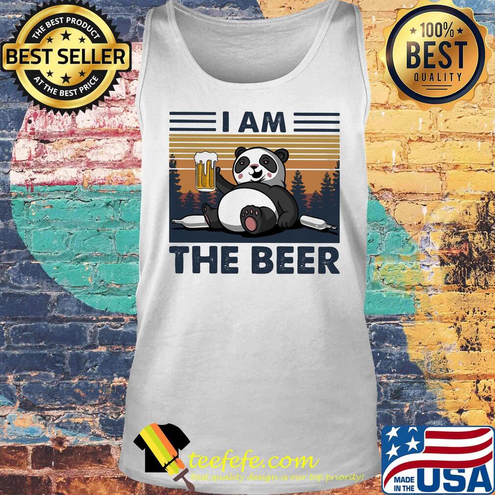I Am The Beer Bear Vintage Retro Shirt Tank top I Am The Beer Bear Vintage Retro Shirt Tank top