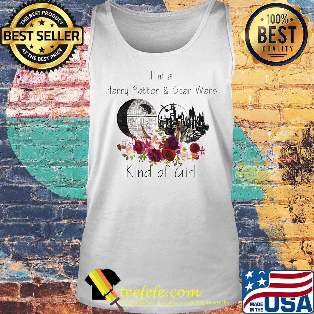 I'm a harry potter and star wars kind of girl flowers s Tank top I'm a harry potter and star wars kind of girl flowers s Tank top