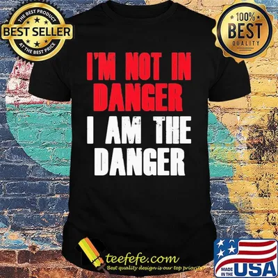 I'm not in danger I am the danger shirt