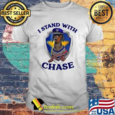 I stand with chase police shirt