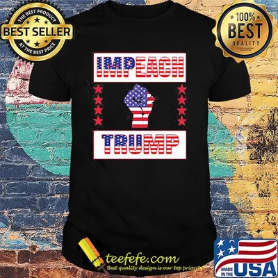 Impeach trump american flag independence day black lives matter shirt