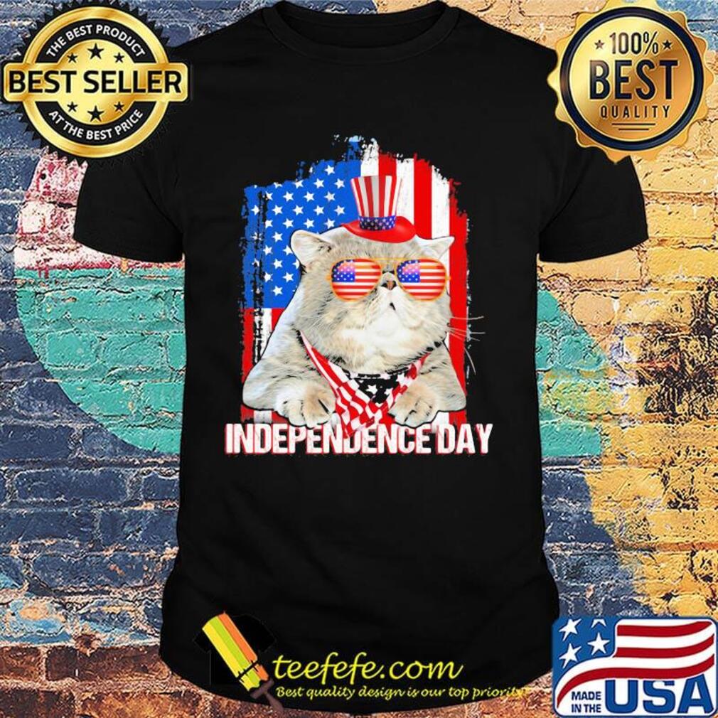 Independence day Cat american flag shirt Independence day Cat american flag shirt