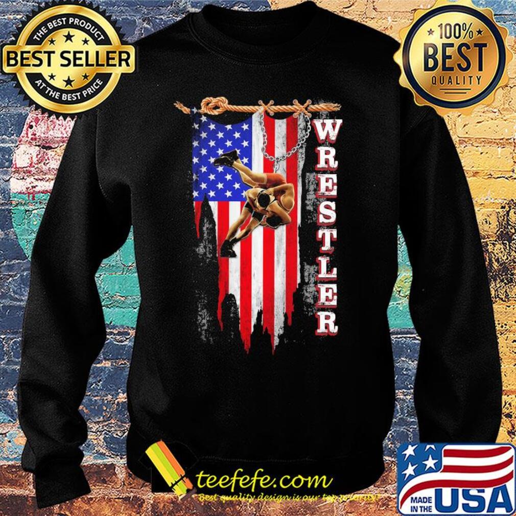Independence Day flag american wrestler s Sweater Independence Day flag american wrestler s Sweater