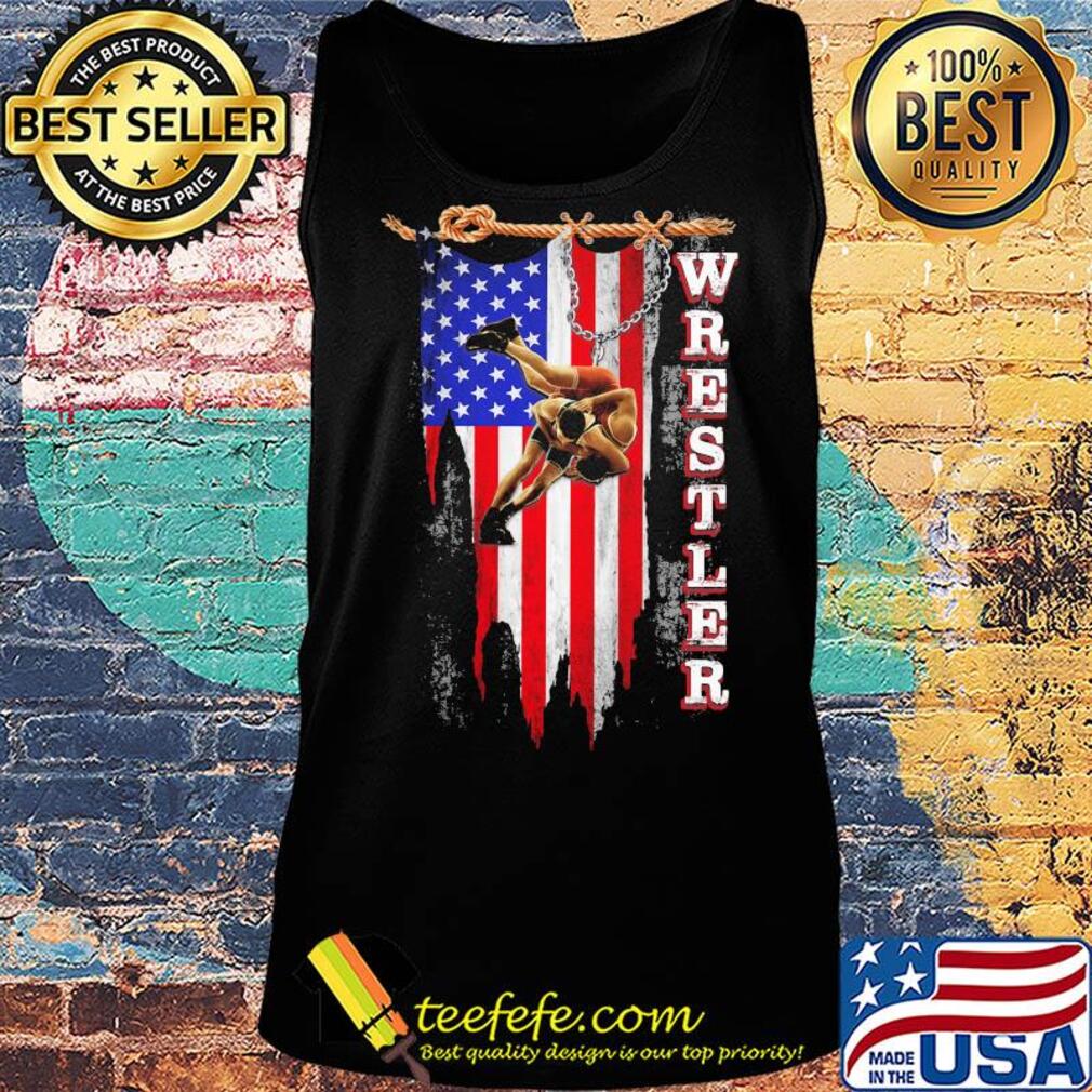 Independence Day flag american wrestler s Tank top Independence Day flag american wrestler s Tank top