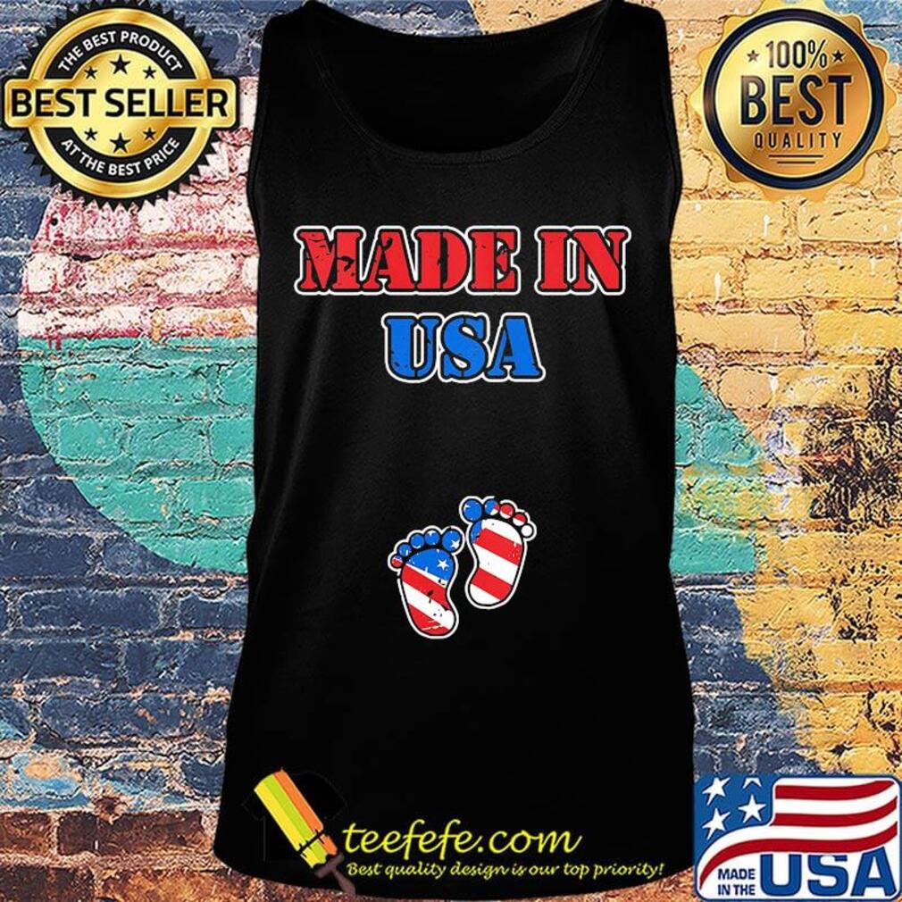 Independence day made in USA paw baby children s Tank top Independence day made in USA paw baby children s Tank top