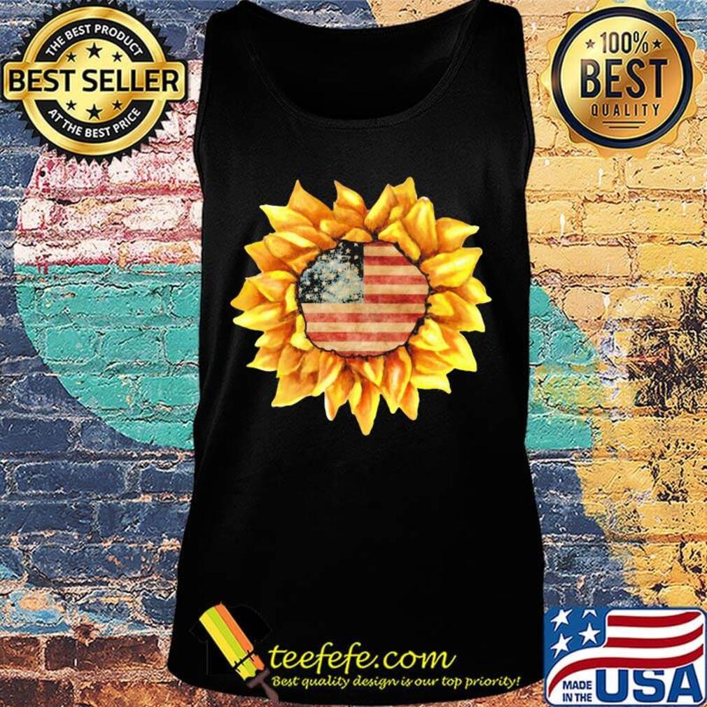 Independence day sunflower america s Tank top Independence day sunflower america s Tank top