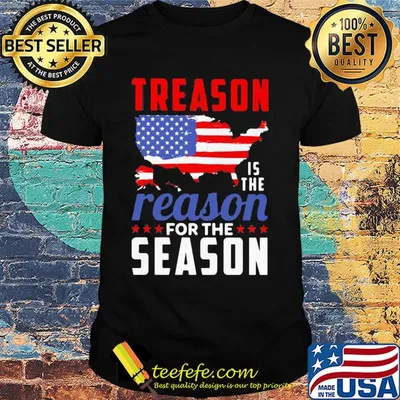 Independence Day treason is the reason for the season shirt