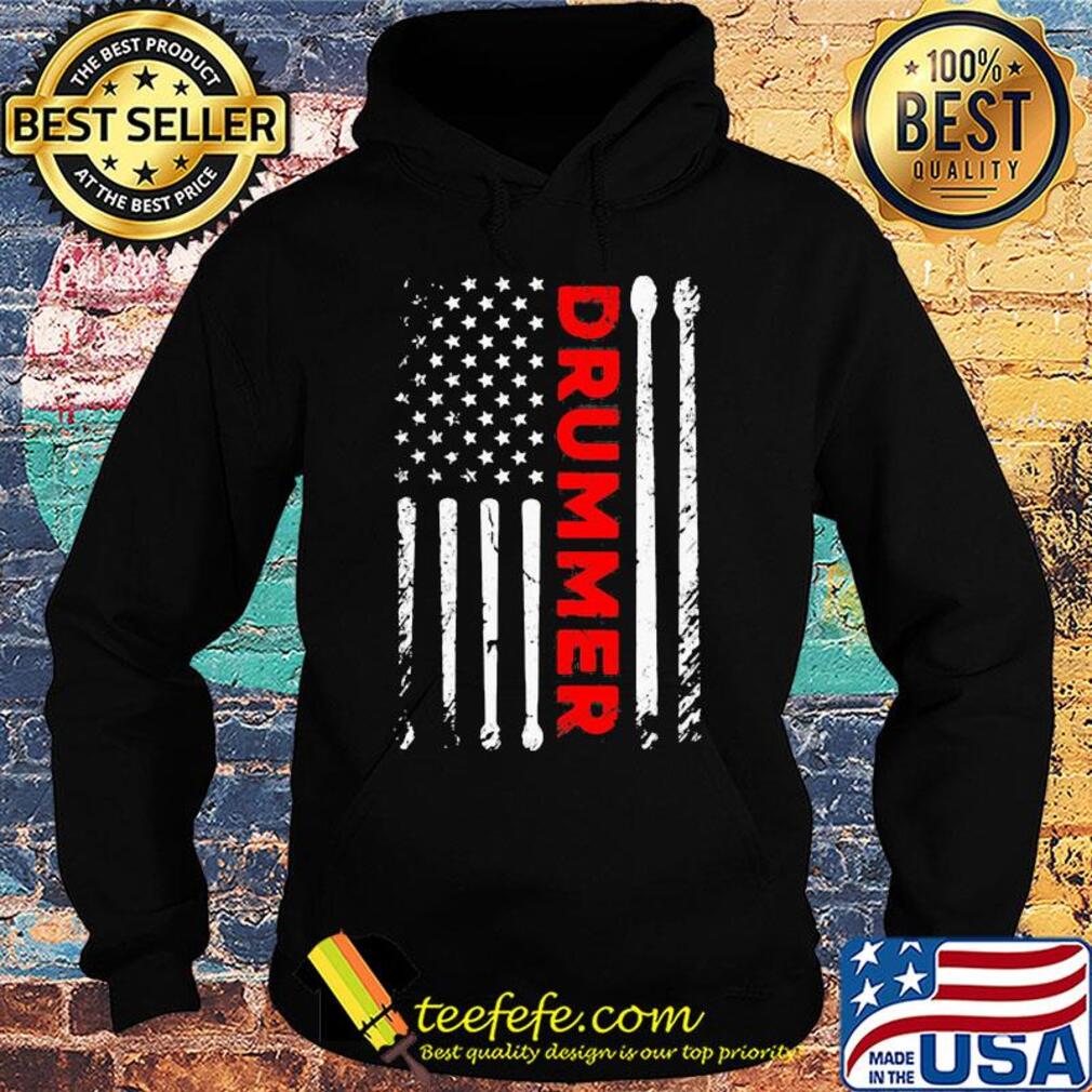 Independence Day USA Flag Drummer s Hoodie Independence Day USA Flag Drummer s Hoodie