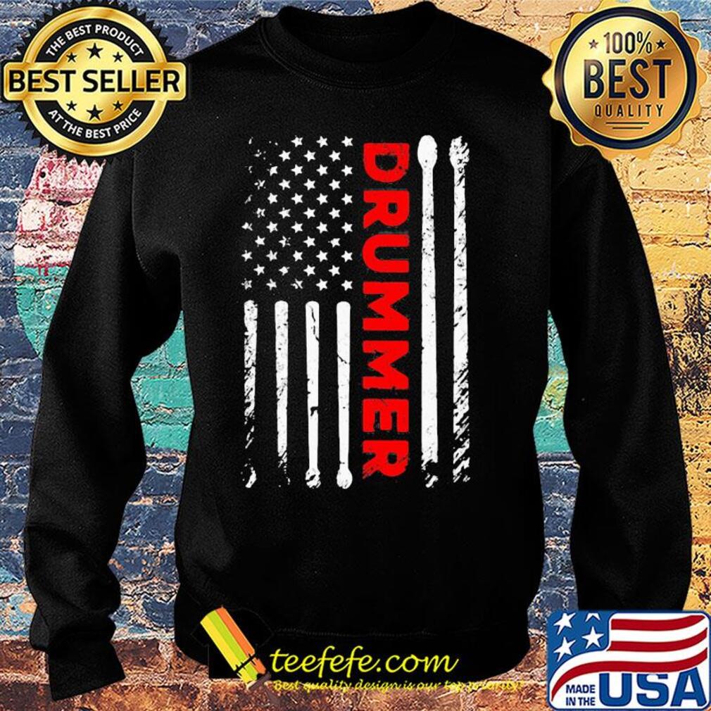 Independence Day USA Flag Drummer s Sweater Independence Day USA Flag Drummer s Sweater