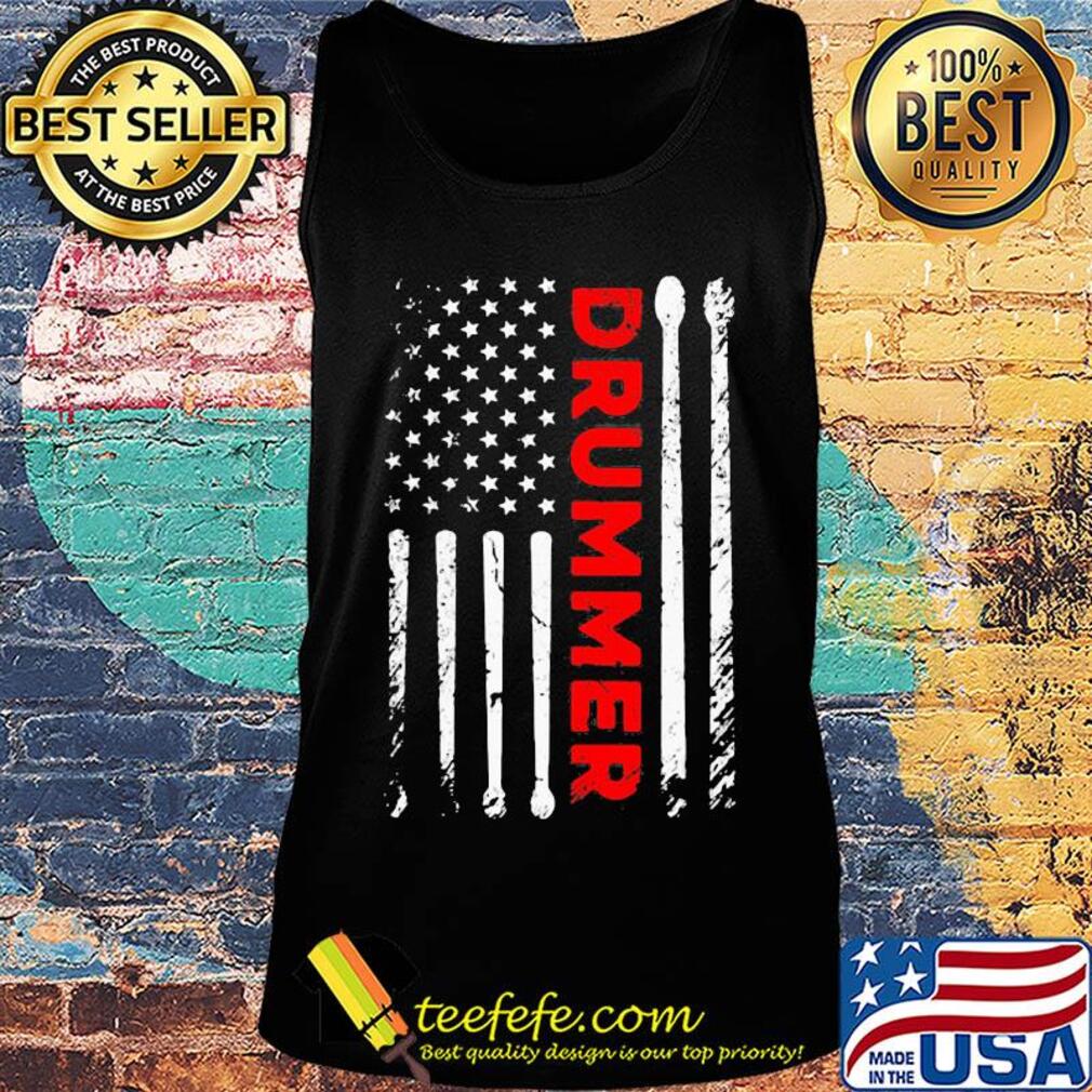 Independence Day USA Flag Drummer s Tank top Independence Day USA Flag Drummer s Tank top