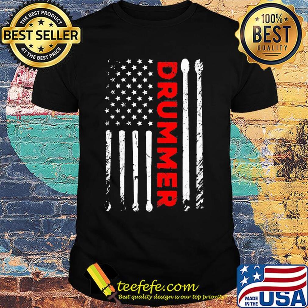 Independence Day USA Flag Drummer shirt Independence Day USA Flag Drummer shirt