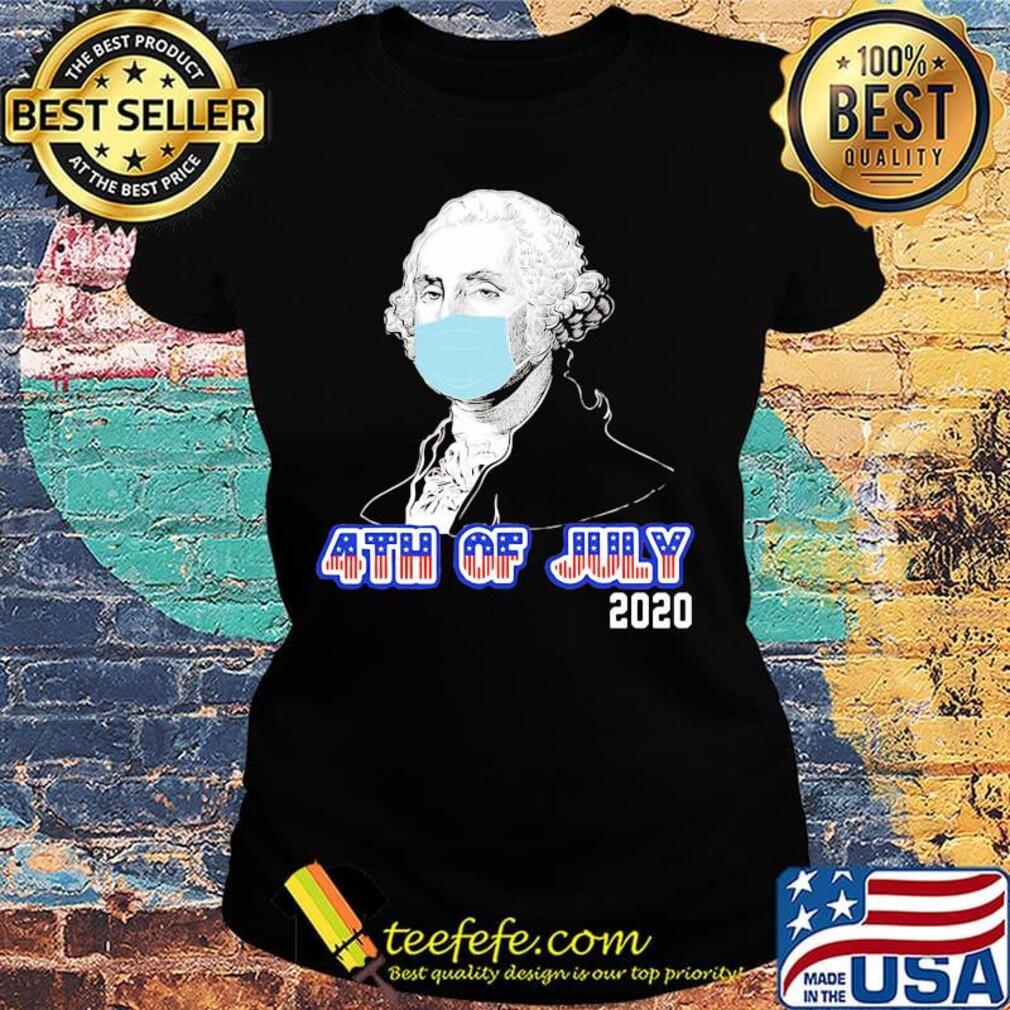 Isaac newton mask 4th of july 2020 american flag independence day s Ladies tee Isaac newton mask 4th of july 2020 american flag independence day s Ladies tee