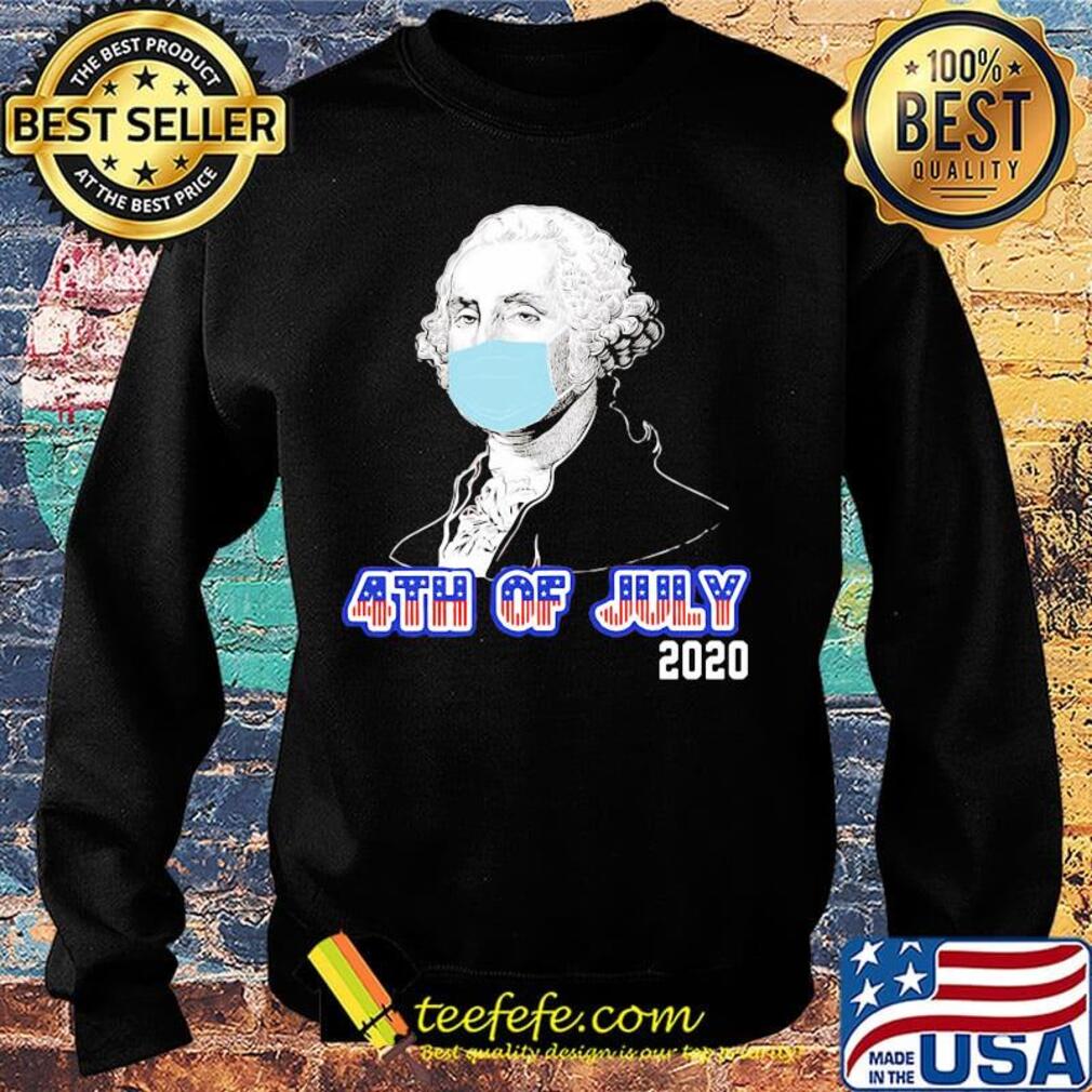 Isaac newton mask 4th of july 2020 american flag independence day s Sweater Isaac newton mask 4th of july 2020 american flag independence day s Sweater