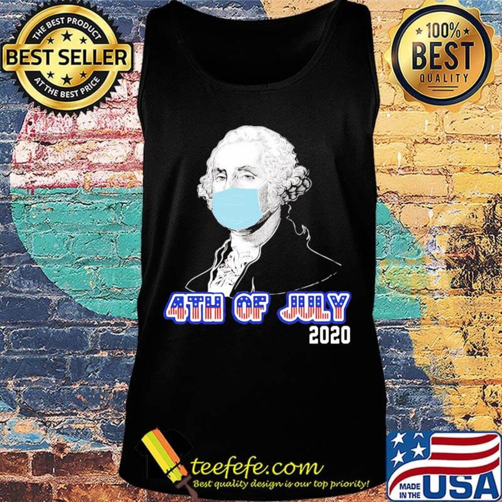 Isaac newton mask 4th of july 2020 american flag independence day s Tank top Isaac newton mask 4th of july 2020 american flag independence day s Tank top