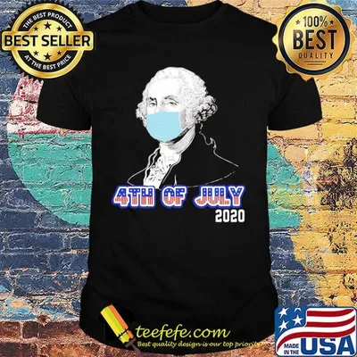 Isaac newton mask 4th of july 2020 american flag independence day shirt