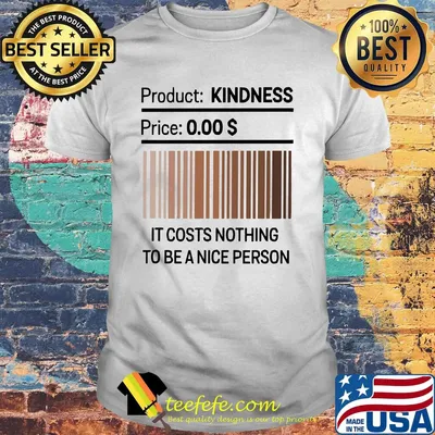 It Costs Nothing To Be A Nice Person Black Lives Matter Shirt