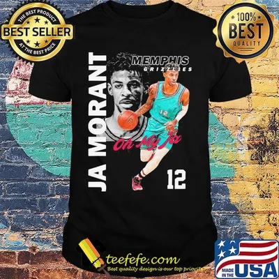 Ja morant 12 memphis grizzlies oh my ja basketball player shirt