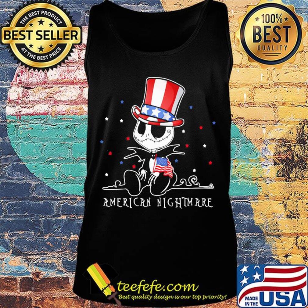 Jack skellington american nightmare 4th of july independence day s Tank top Jack skellington american nightmare 4th of july independence day s Tank top