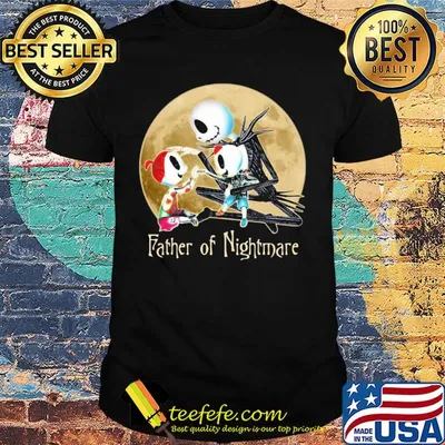 Jack skellington father of nightmare happy father's day shirt