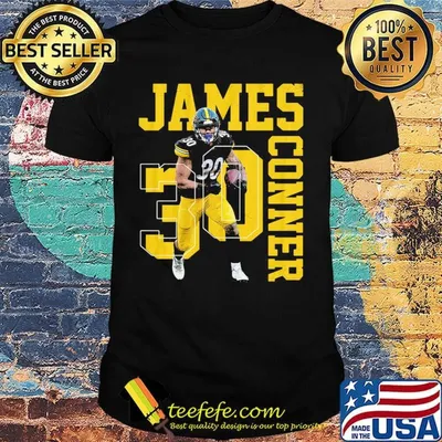James 30 conner pittsburgh steelers football running back shirt