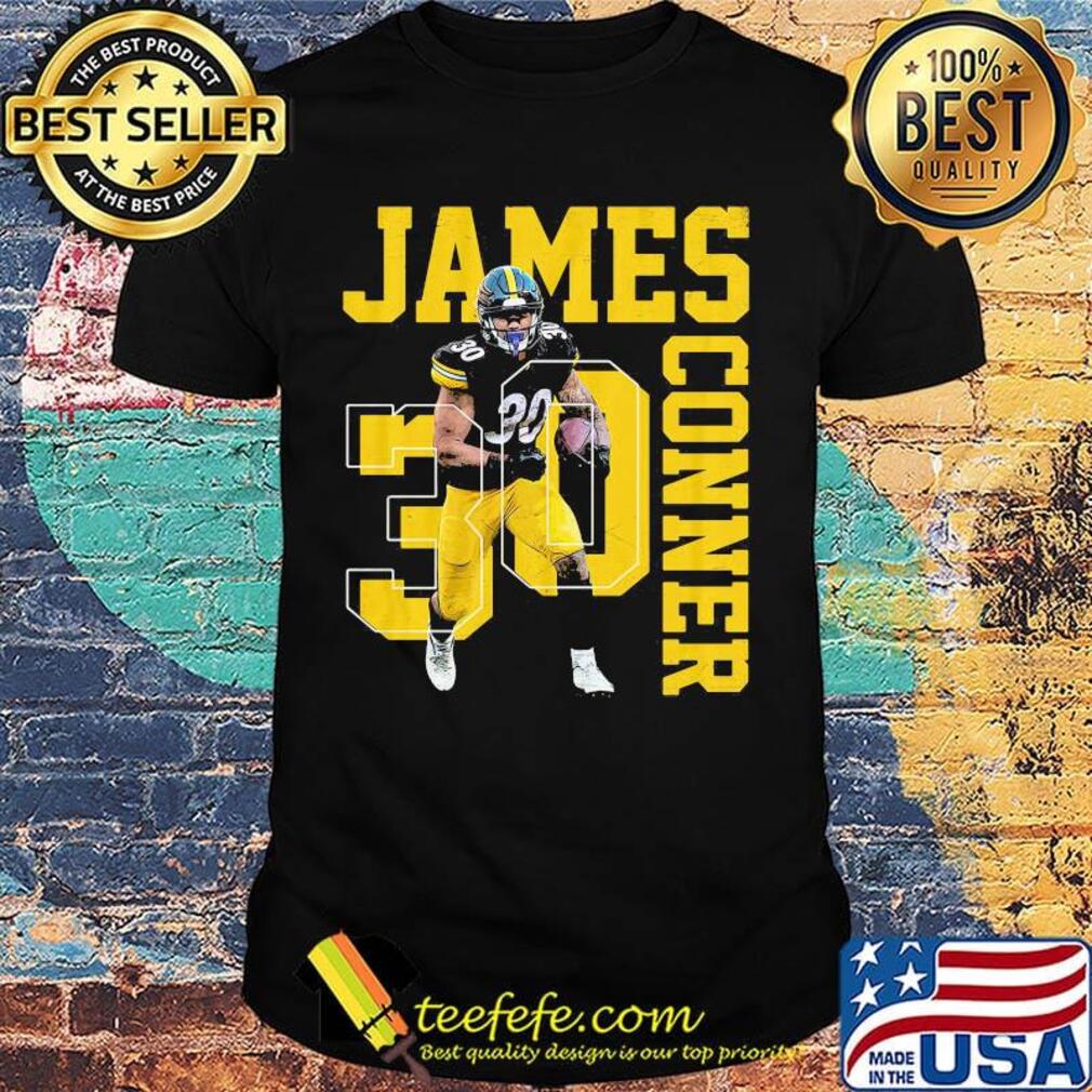 James 30 conner pittsburgh steelers football running back shirt