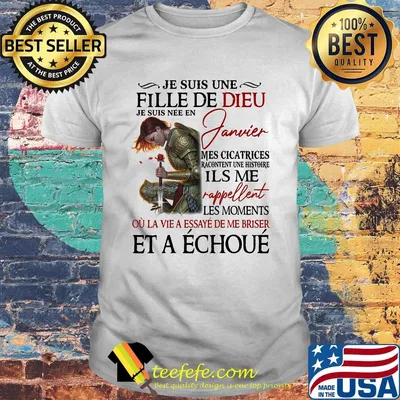 Janvier Mes Cicatrices Racontent Une Histoire Ils Me Combattant Girl Shirt